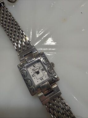 Brighton Silver Women's Link Bracelet Watch
